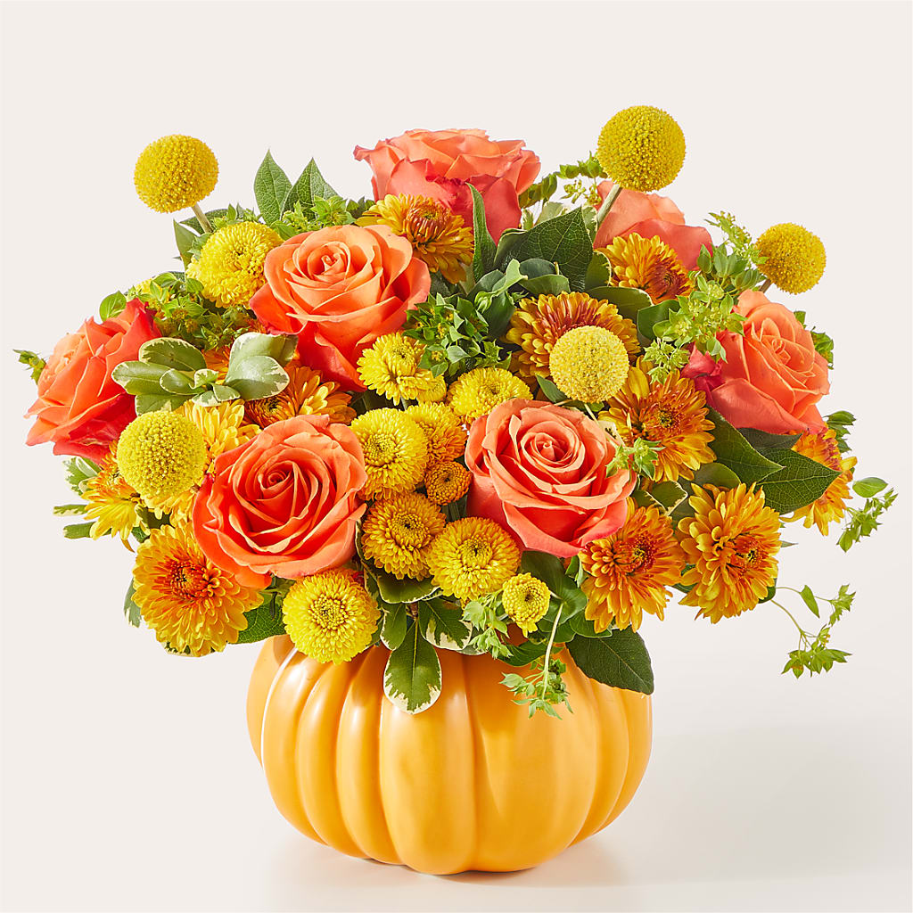 Gourdgeous Pumpkin – SINK'S FLOWER SHOP & GREENHOUSE, Findlay OH