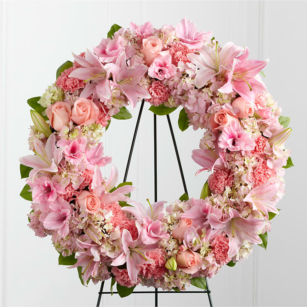 Loving Remembrance Wreath – SINK'S FLOWER SHOP & GREENHOUSE, Findlay OH