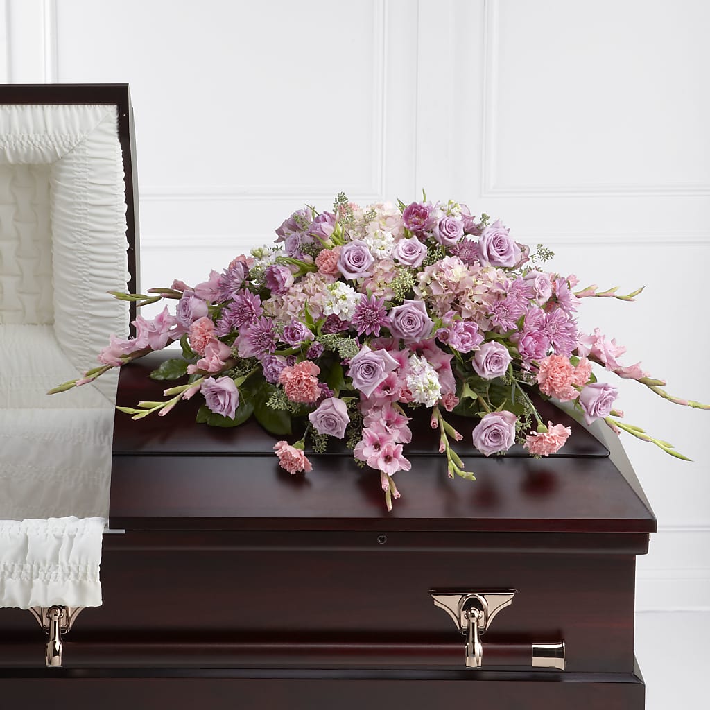 Immorata Casket Spray – SINK'S FLOWER SHOP & GREENHOUSE, Findlay OH