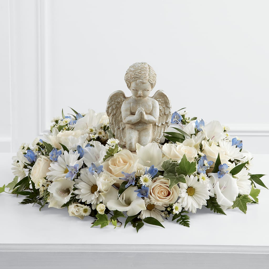 Little Angel Ring of Flowers – SINK'S FLOWER SHOP & GREENHOUSE, Findlay OH