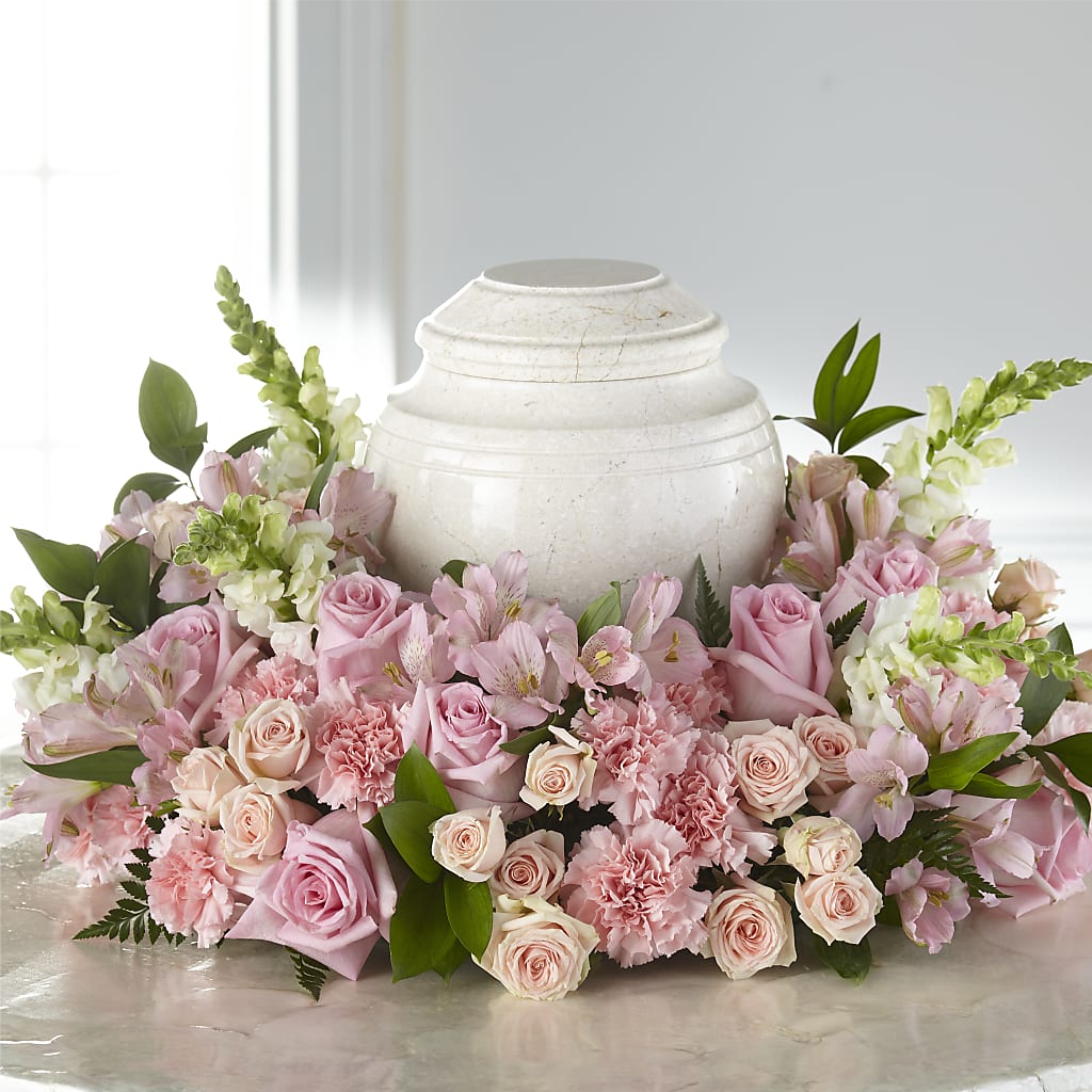 Blooms of Hope Cremation Adornment – SINK'S FLOWER SHOP & GREENHOUSE, Findlay OH