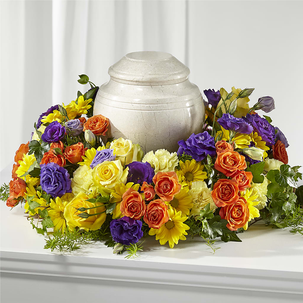 Blossoms of Remembrance Cremation Adornment – SINK'S FLOWER SHOP & GREENHOUSE, Findlay OH
