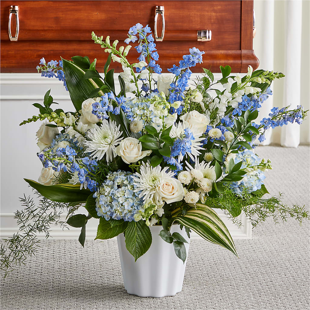 Everlasting Memories Floor Basket – SINK'S FLOWER SHOP & GREENHOUSE, Findlay OH