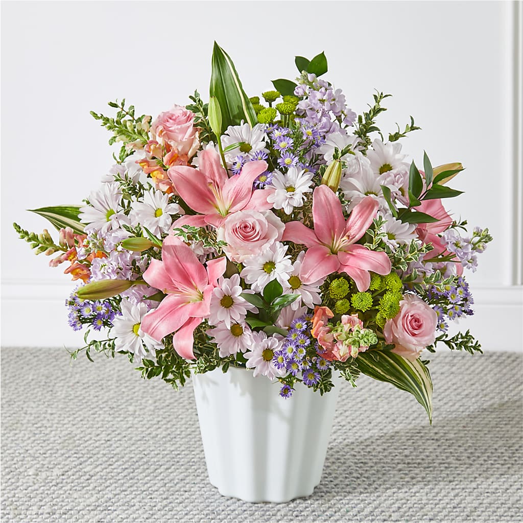 Abundant Compassion Floor Basket – SINK'S FLOWER SHOP & GREENHOUSE, Findlay OH