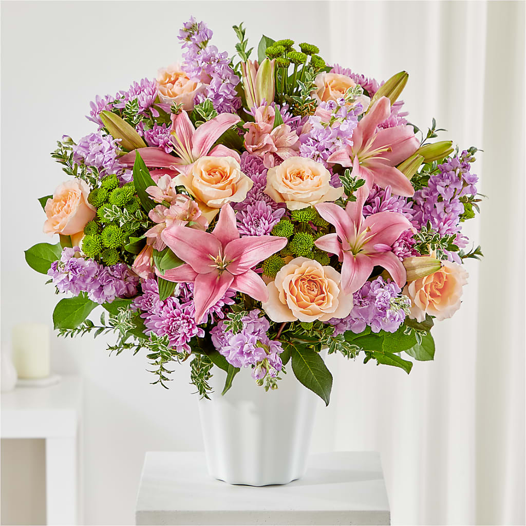 Supportive Embrace Tabletop Basket – SINK'S FLOWER SHOP & GREENHOUSE, Findlay OH