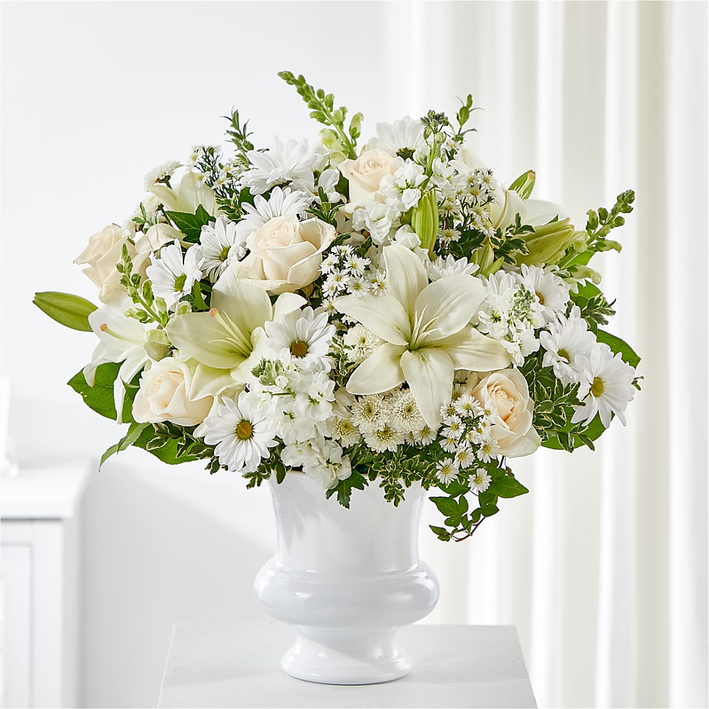 Uplifting Urn Arrangement – SINK'S FLOWER SHOP & GREENHOUSE, Findlay OH