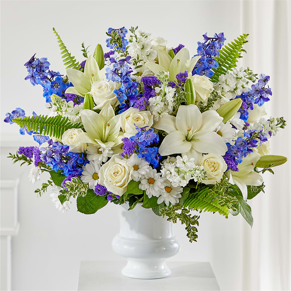 Expressions of Hope Urn Arrangement – SINK'S FLOWER SHOP & GREENHOUSE, Findlay OH