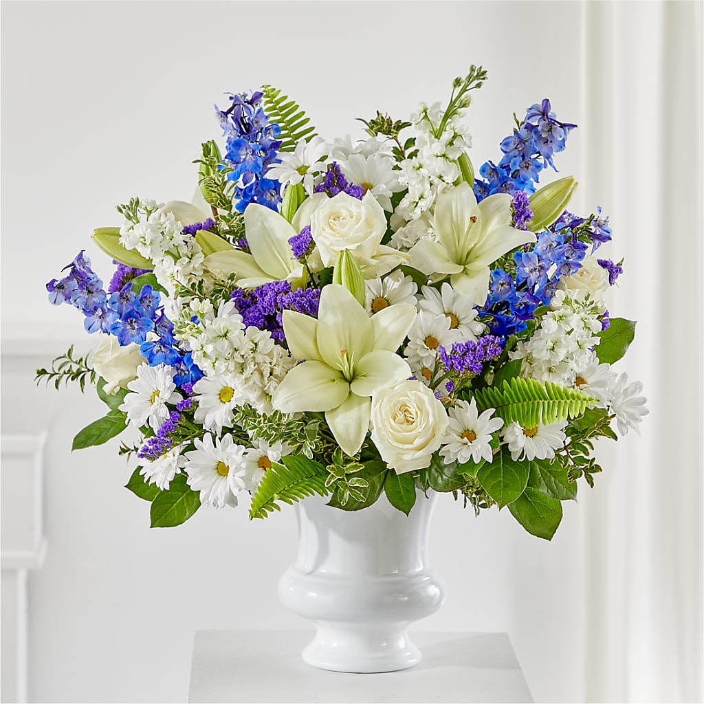 Expressions of Hope Urn Arrangement – SINK'S FLOWER SHOP & GREENHOUSE, Findlay OH