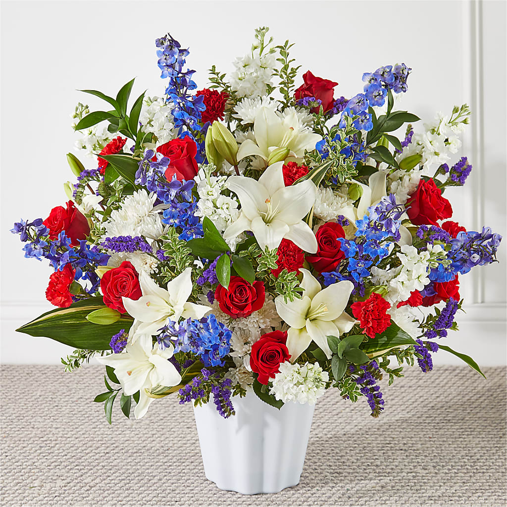 Consoled Floor Basket – SINK'S FLOWER SHOP & GREENHOUSE, Findlay OH