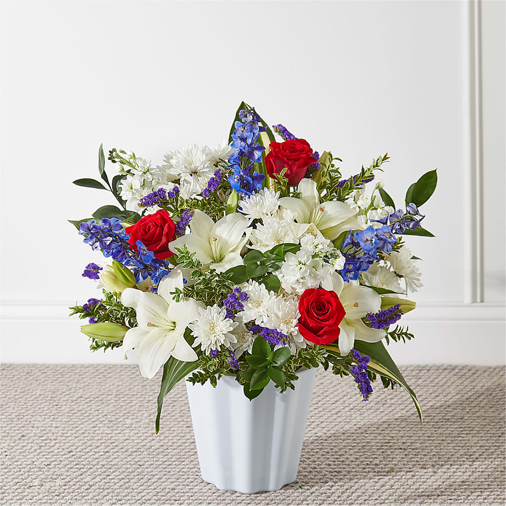 Consoled Floor Basket – SINK'S FLOWER SHOP & GREENHOUSE, Findlay OH