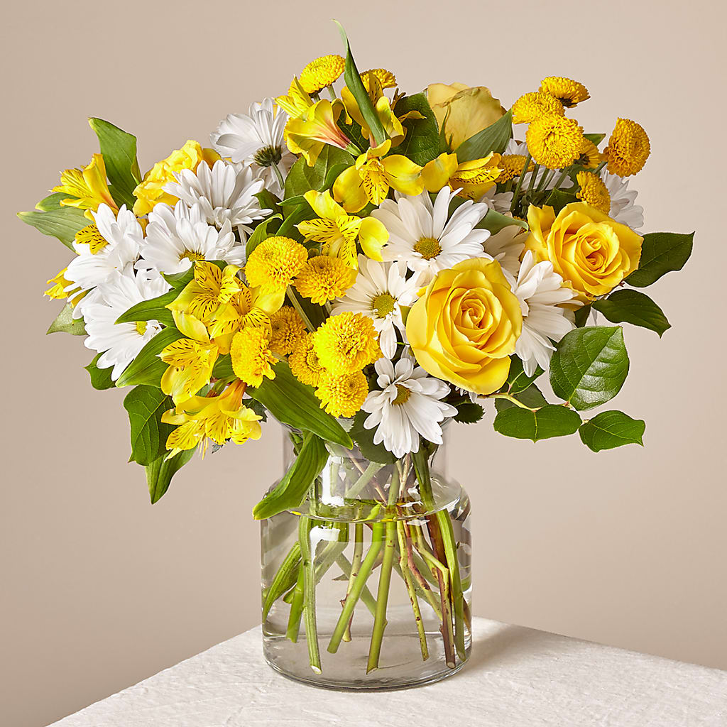 Sunny Sentiments Bouquet – SINK'S FLOWER SHOP & GREENHOUSE, Findlay OH
