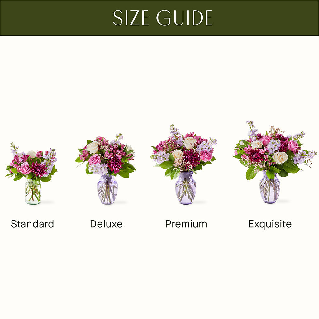 Amethyst Dreams Bouquet – SINK'S FLOWER SHOP & GREENHOUSE, Findlay OH