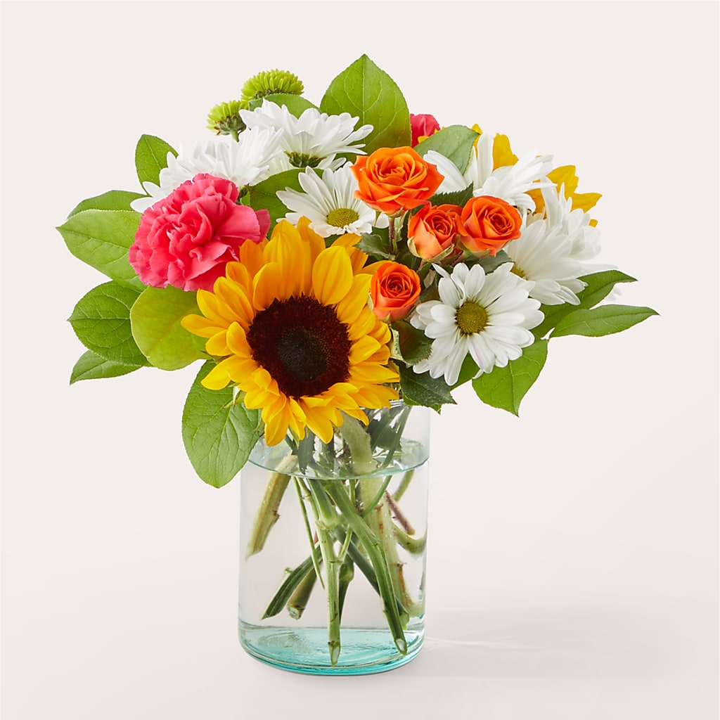 Sun-drenched Blooms Bouquet – SINK'S FLOWER SHOP & GREENHOUSE, Findlay OH