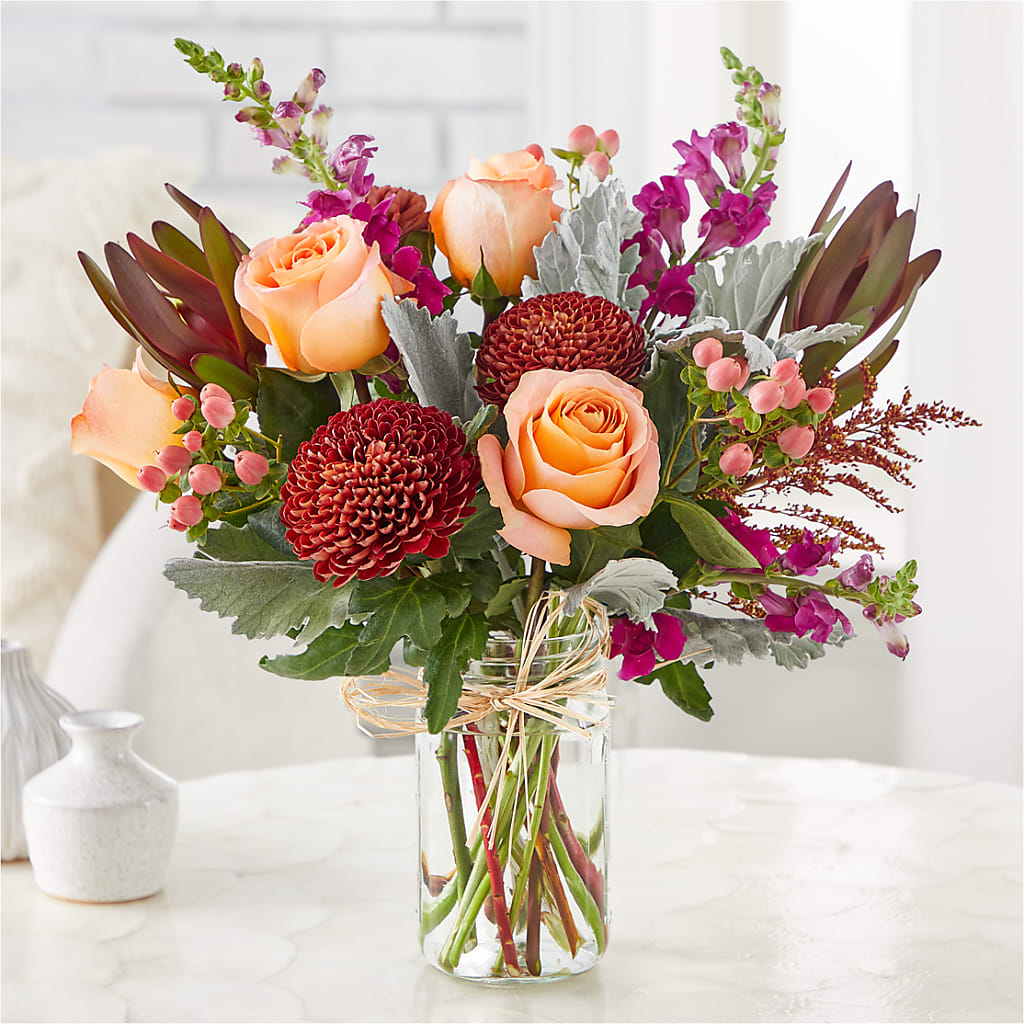 Moody Hues Bouquet – SINK'S FLOWER SHOP & GREENHOUSE, Findlay OH