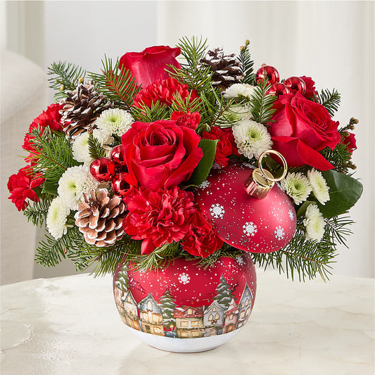 Christmas Carols Ornament – SINK'S FLOWER SHOP & GREENHOUSE, Findlay OH