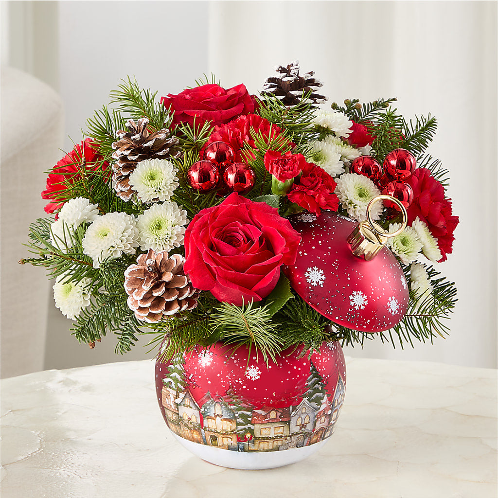 Christmas Carols Ornament – SINK'S FLOWER SHOP & GREENHOUSE, Findlay OH