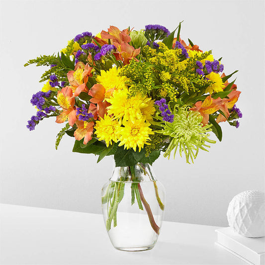 Marmalade Skies Bouquet – SINK'S FLOWER SHOP & GREENHOUSE, Findlay OH