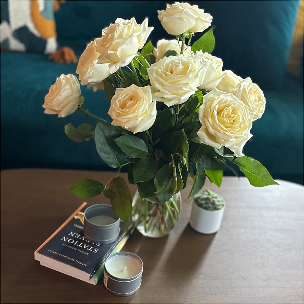 Long Stem Yellow Rose Bouquet – SINK'S FLOWER SHOP & GREENHOUSE, Findlay OH