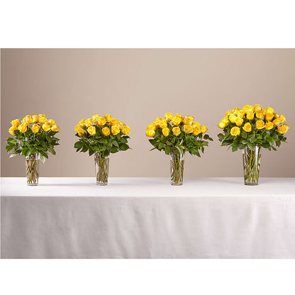 Long Stem Yellow Rose Bouquet – SINK'S FLOWER SHOP & GREENHOUSE, Findlay OH