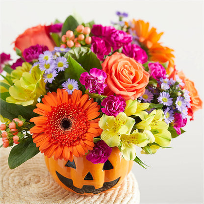 Tricks & Treats Pumpkin – SINK'S FLOWER SHOP & GREENHOUSE, Findlay OH