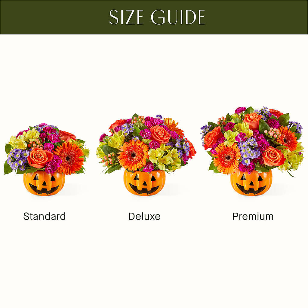 Tricks & Treats Pumpkin – SINK'S FLOWER SHOP & GREENHOUSE, Findlay OH