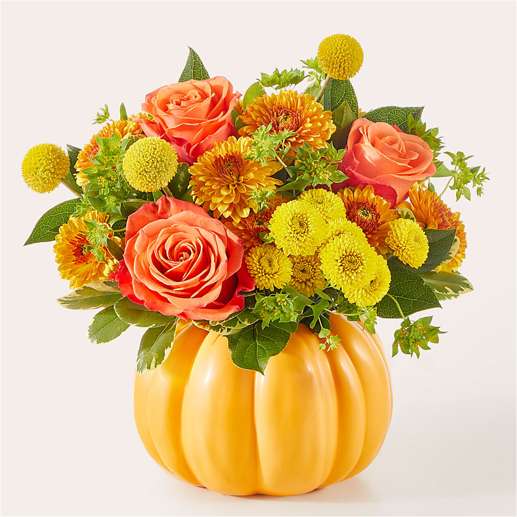 Gourdgeous Pumpkin – SINK'S FLOWER SHOP & GREENHOUSE, Findlay OH