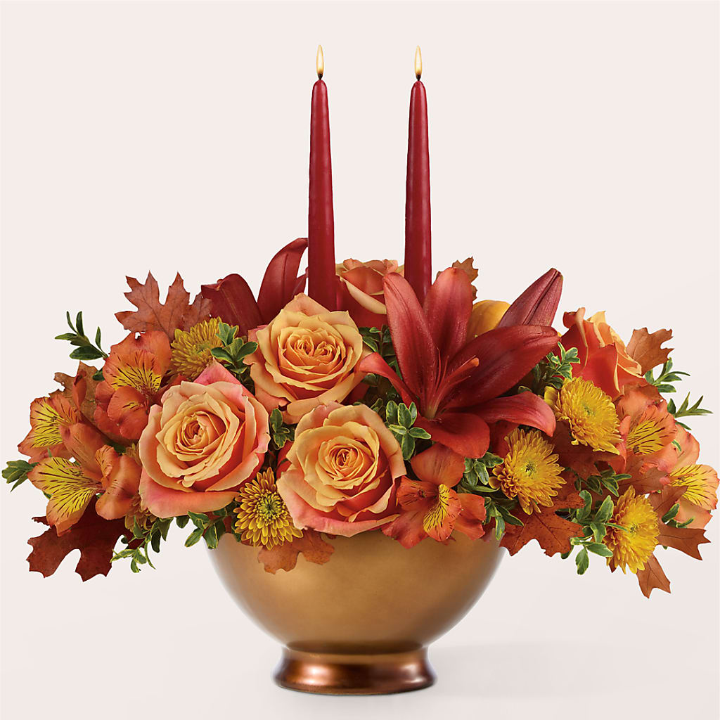 Harvest Table Centerpiece – SINK'S FLOWER SHOP & GREENHOUSE, Findlay OH
