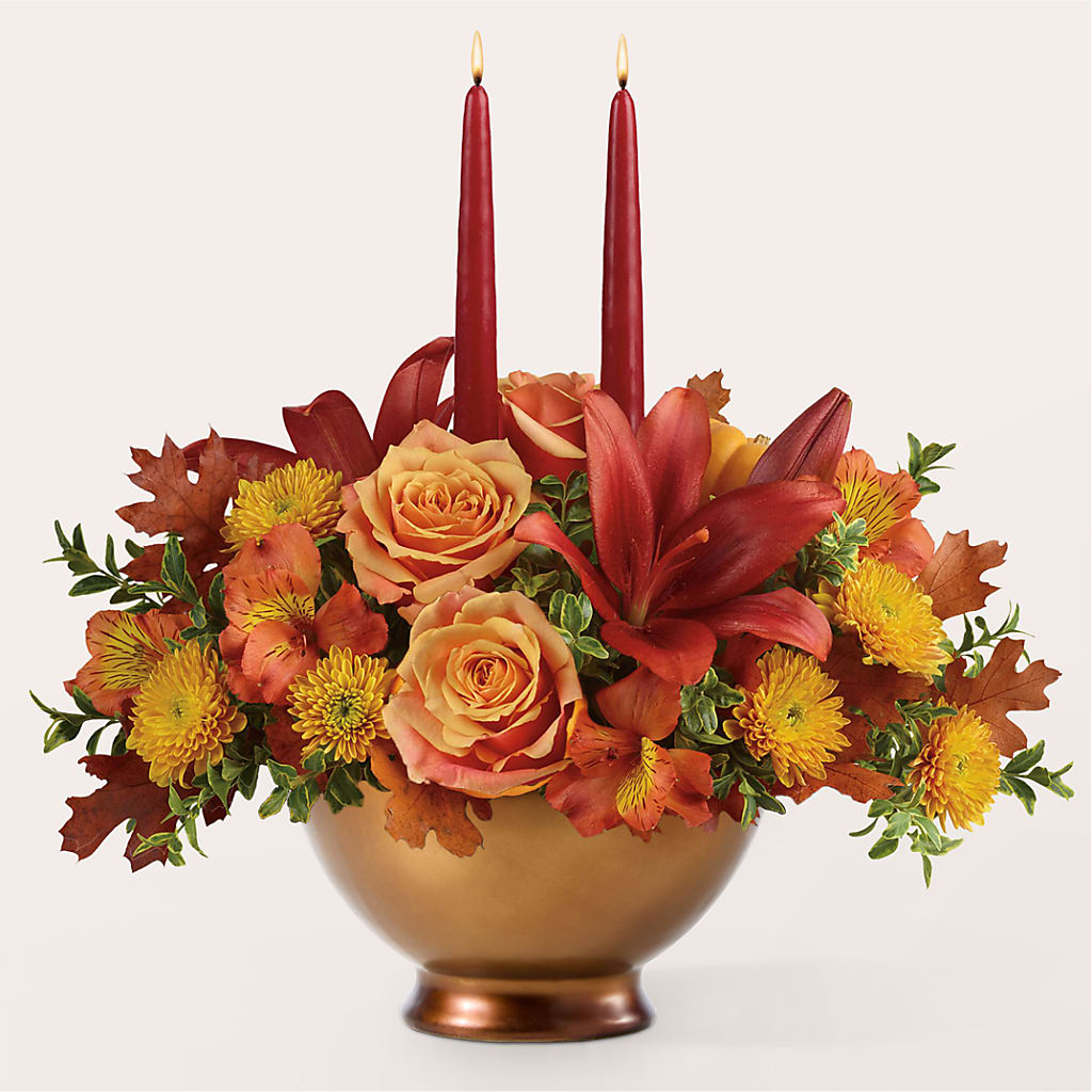 Harvest Table Centerpiece – SINK'S FLOWER SHOP & GREENHOUSE, Findlay OH