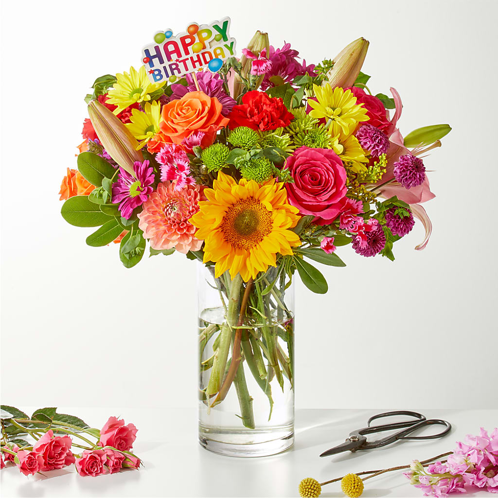 Cue the Confetti - A Florist Original – SINK'S FLOWER SHOP & GREENHOUSE, Findlay OH