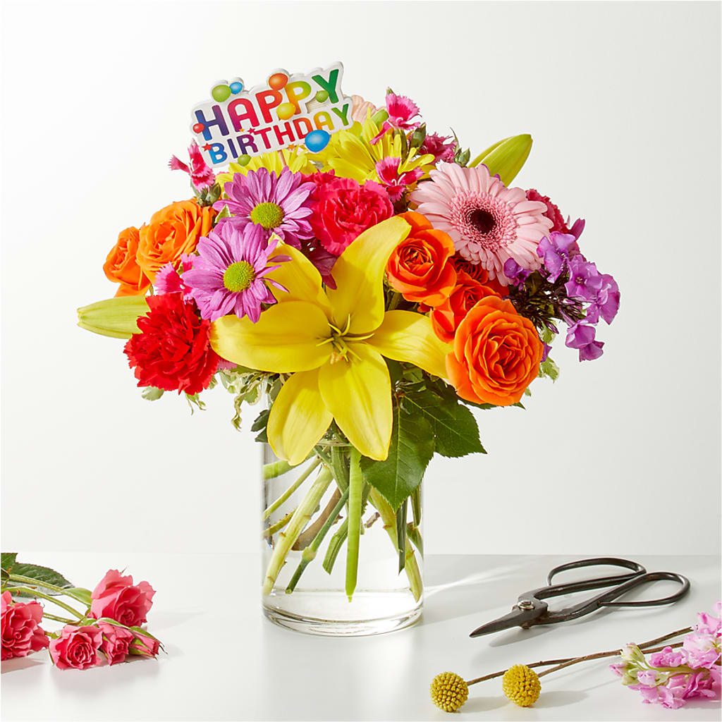 Cue the Confetti - A Florist Original – SINK'S FLOWER SHOP & GREENHOUSE, Findlay OH