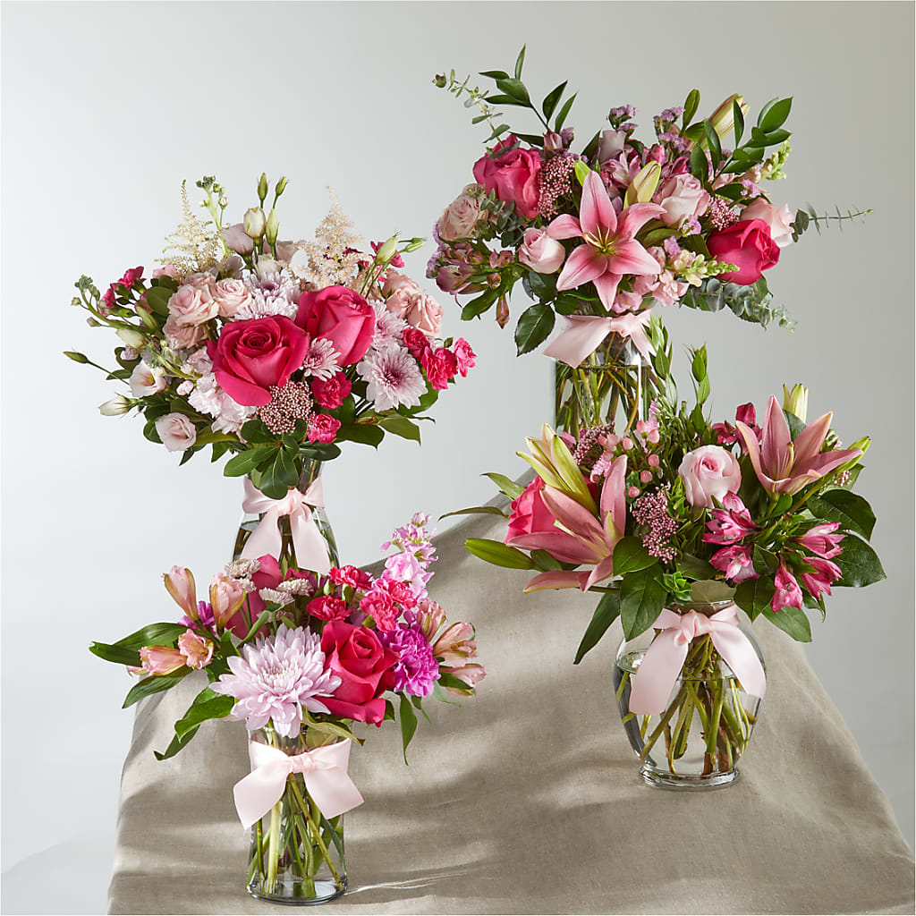 Pink Ribbon - A Florist Original – SINK'S FLOWER SHOP & GREENHOUSE, Findlay OH
