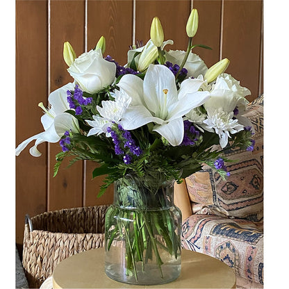 Beyond Blue Bouquet – SINK'S FLOWER SHOP & GREENHOUSE, Findlay OH