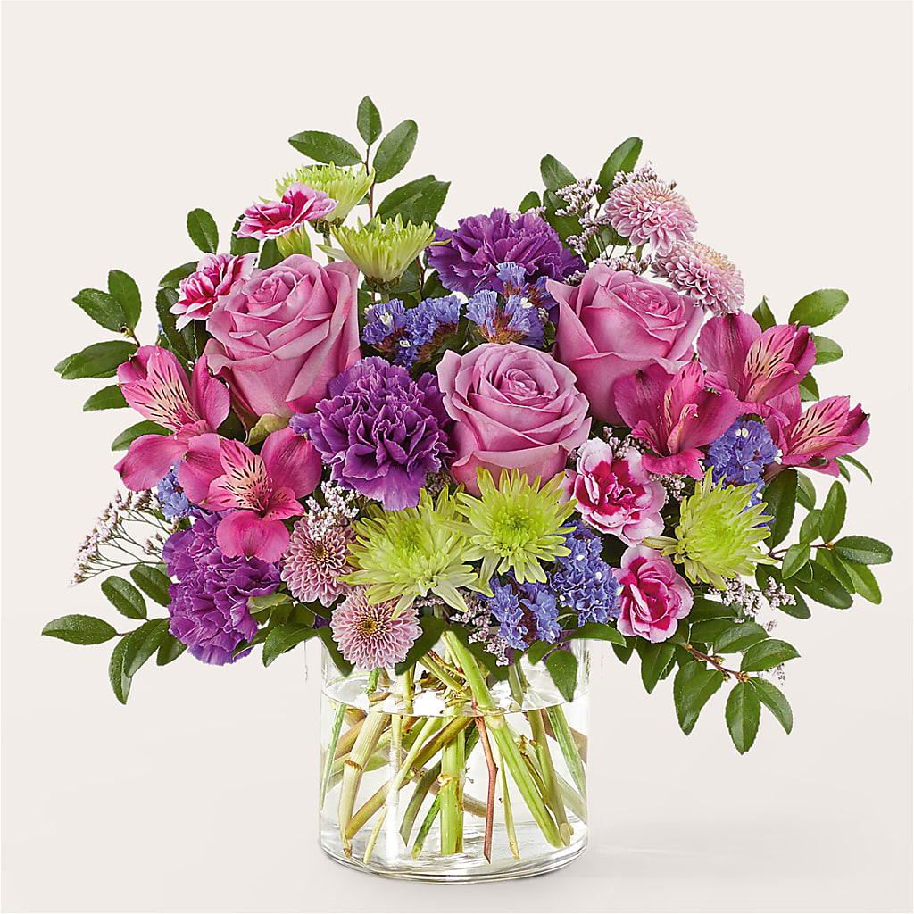 Glass Half Full Bouquet – SINK'S FLOWER SHOP & GREENHOUSE, Findlay OH