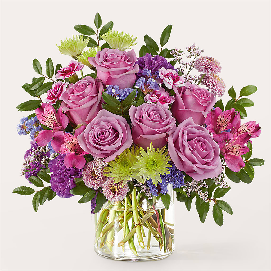 Glass Half Full Bouquet – SINK'S FLOWER SHOP & GREENHOUSE, Findlay OH
