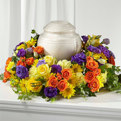 Blossoms of Remembrance Cremation Adornment – SINK'S FLOWER SHOP & GREENHOUSE, Findlay OH
