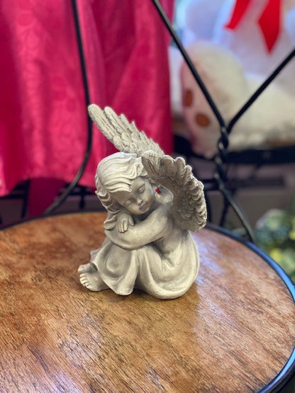 Small Poly-Resin Angel – SINK'S FLOWER SHOP & GREENHOUSE, Findlay OH
