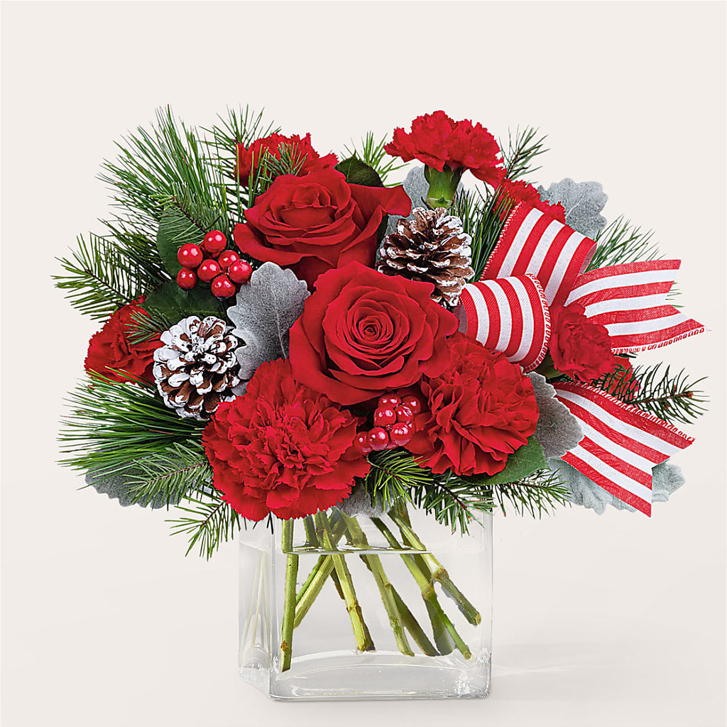 Baking Spirits Bright Bouquet – SINK'S FLOWER SHOP & GREENHOUSE, Findlay OH
