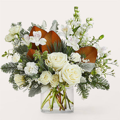 Fresh Snowfall Bouquet – SINK'S FLOWER SHOP & GREENHOUSE, Findlay OH